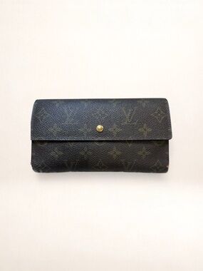 Louis Vuitton Vintage Monogram Porte Tresor International Wallet Made in France